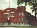 ca. 1908 ~ New Armory, Co. I, Neenah, Wis. Presented by Hon. S. A. Cook
