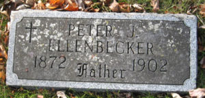 Greenville_St-Mary_Ellenbecker_Peter_Headstone