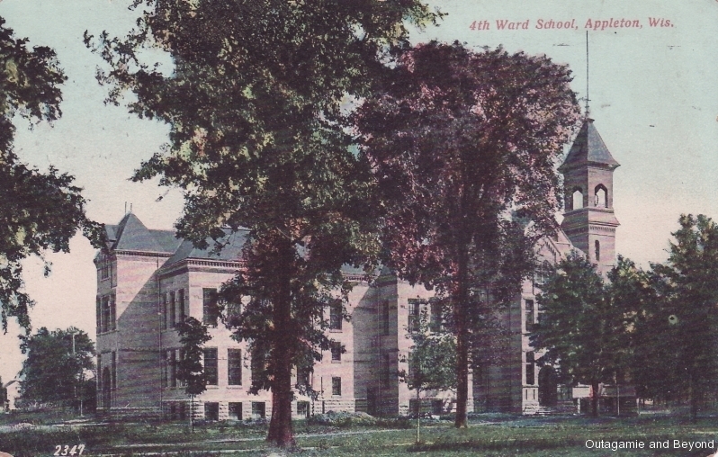 ca.1907 ~ 4th Ward School, Appleton, Wis.